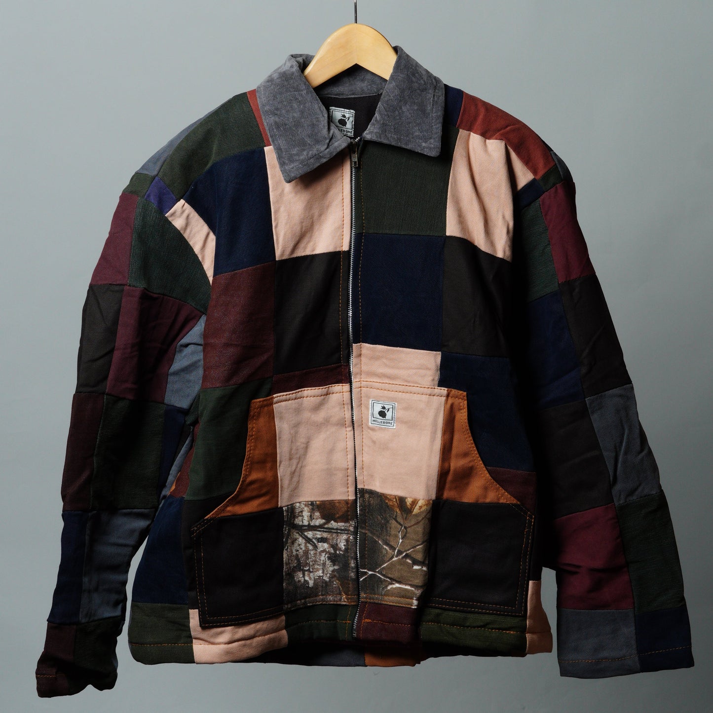 Upcycled Patchwork Jacket Size M