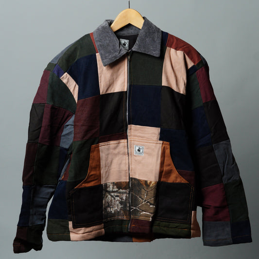 Upcycled Patchwork Jacket Size M