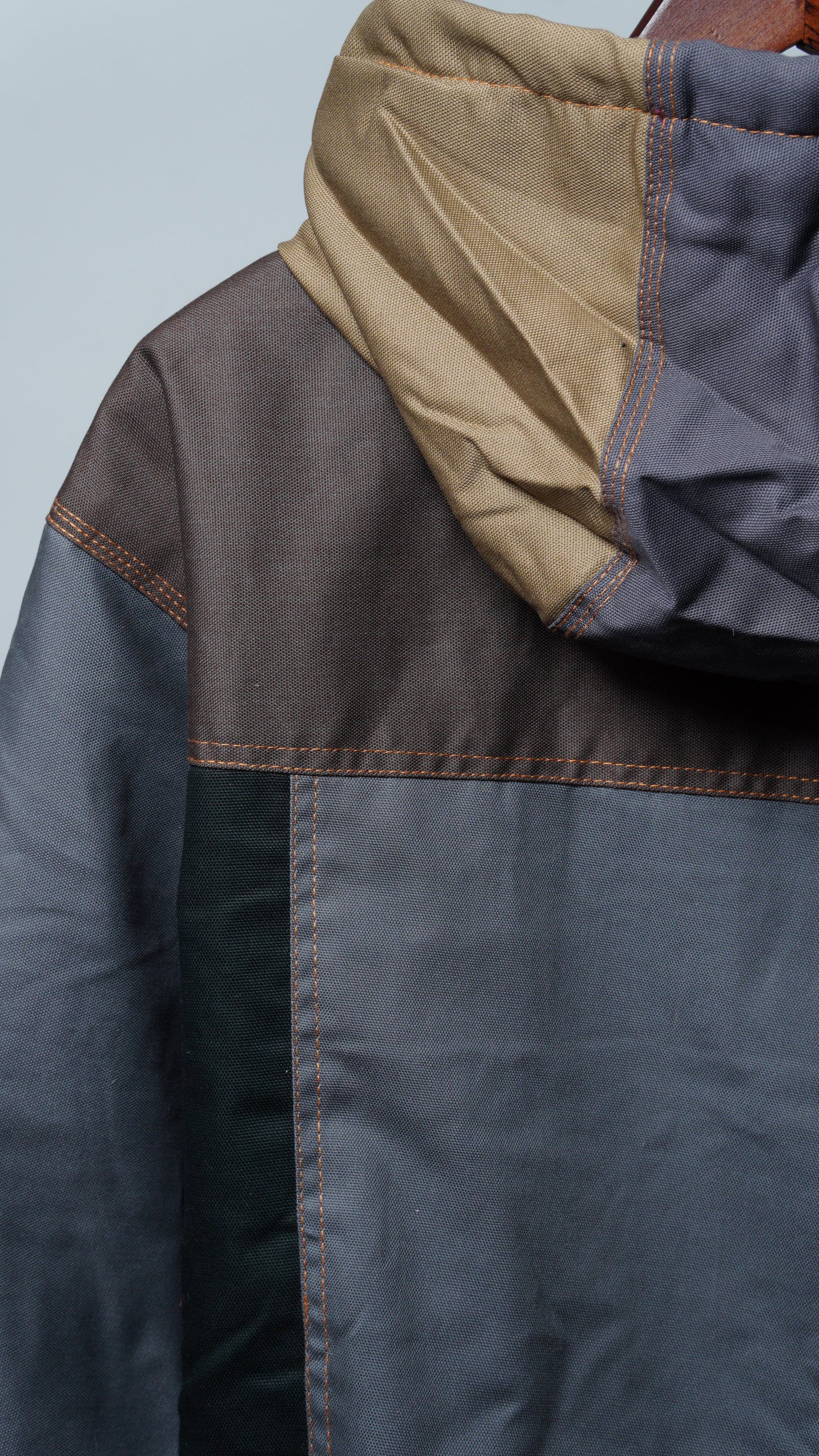 Workwear Colorblock Hooded Jacket Size XL