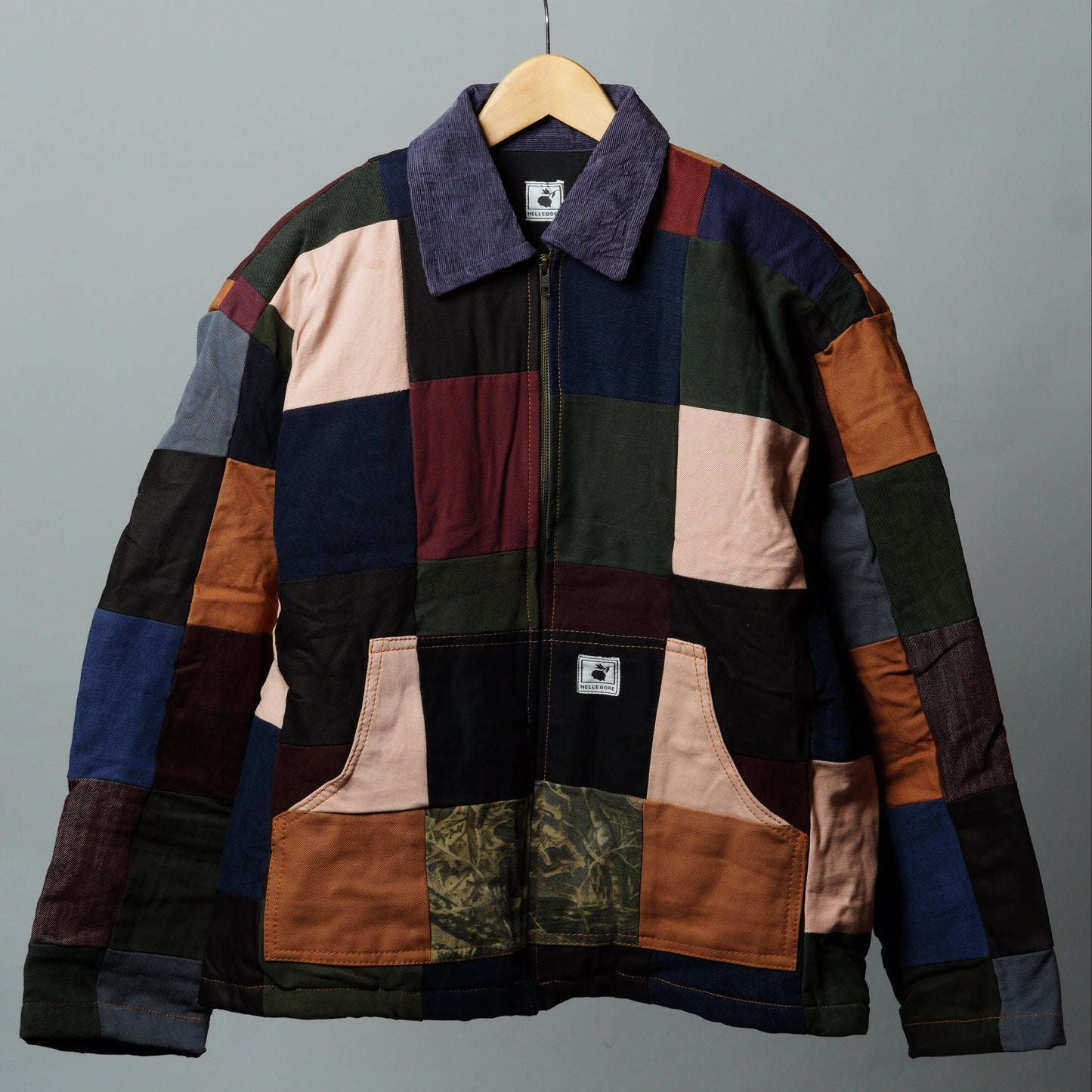 Upcycled Patchwork Jacket Size M