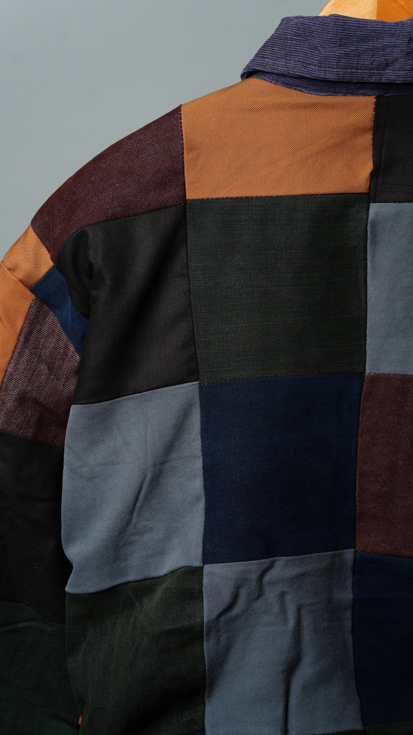 Upcycled Patchwork Jacket Size M