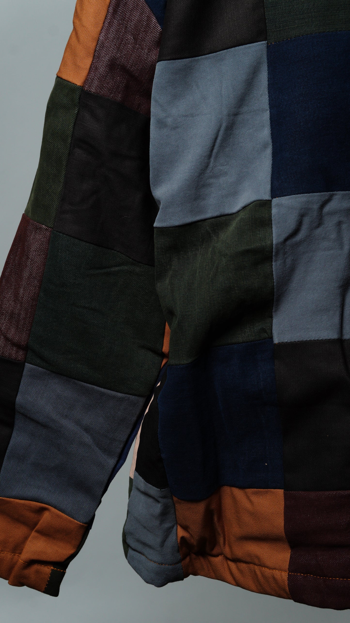 Upcycled Patchwork Jacket Size M