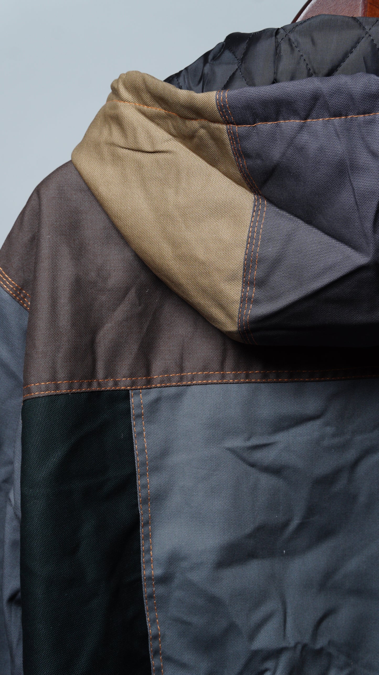 Workwear Colorblock Hooded Jacket Size XL