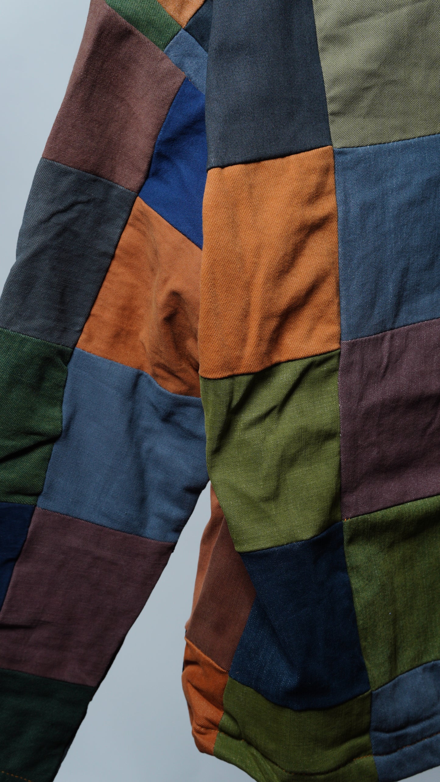 Upcycled Patchwork Jacket Size S