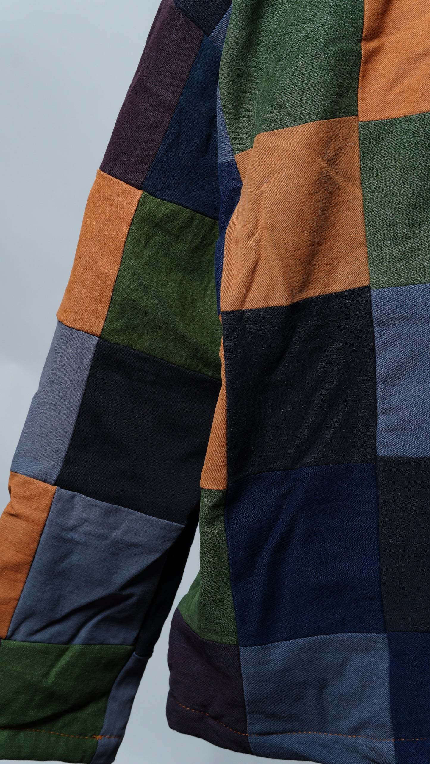 Upcycled Patchwork Jacket Size L