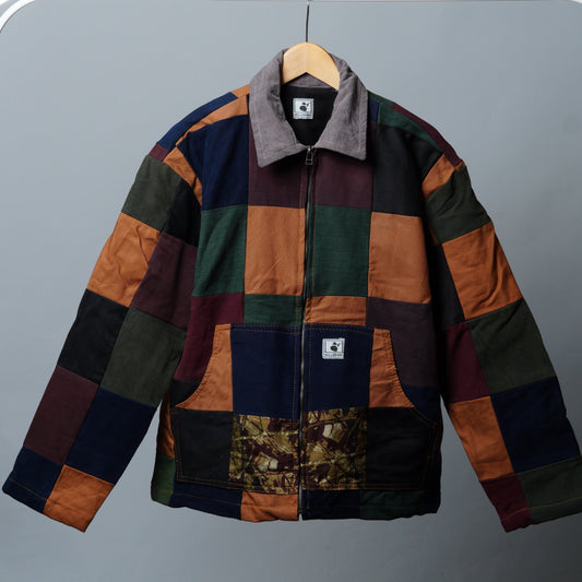 Upcycled Patchwork Jacket Size S