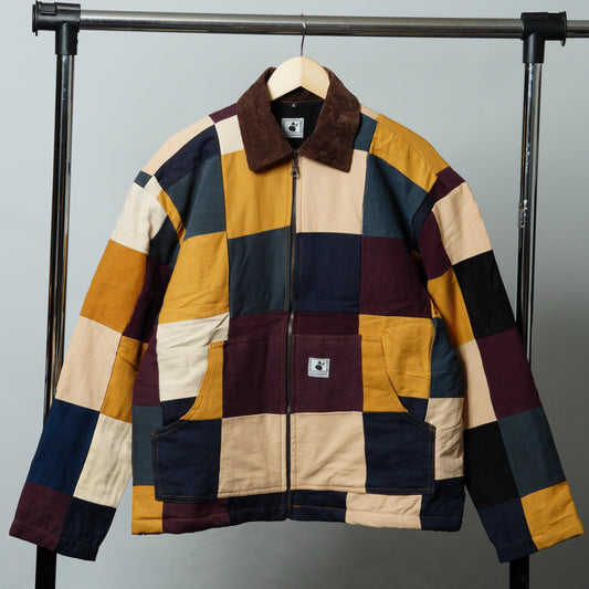 Upcycled Patchwork Jacket Size S