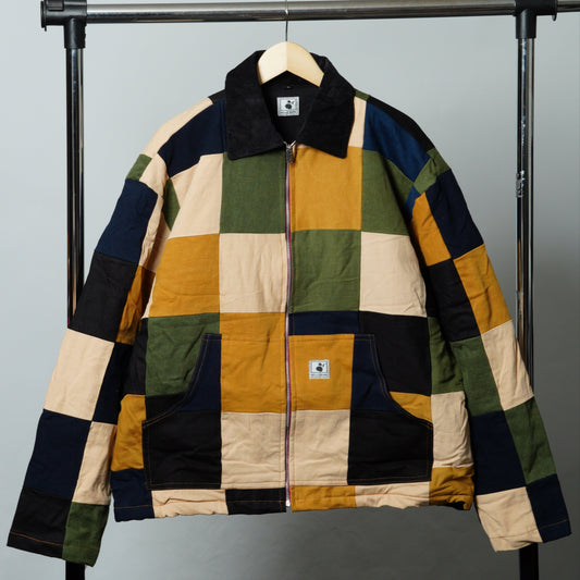 Upcycled Patchwork Jacket Size L