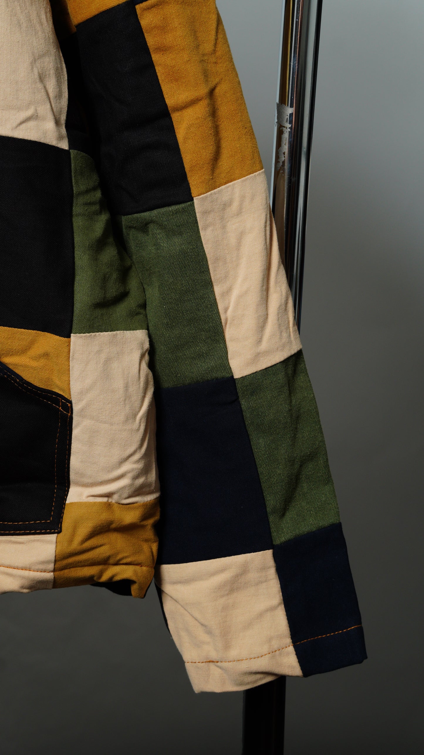 Upcycled Patchwork Jacket Size L