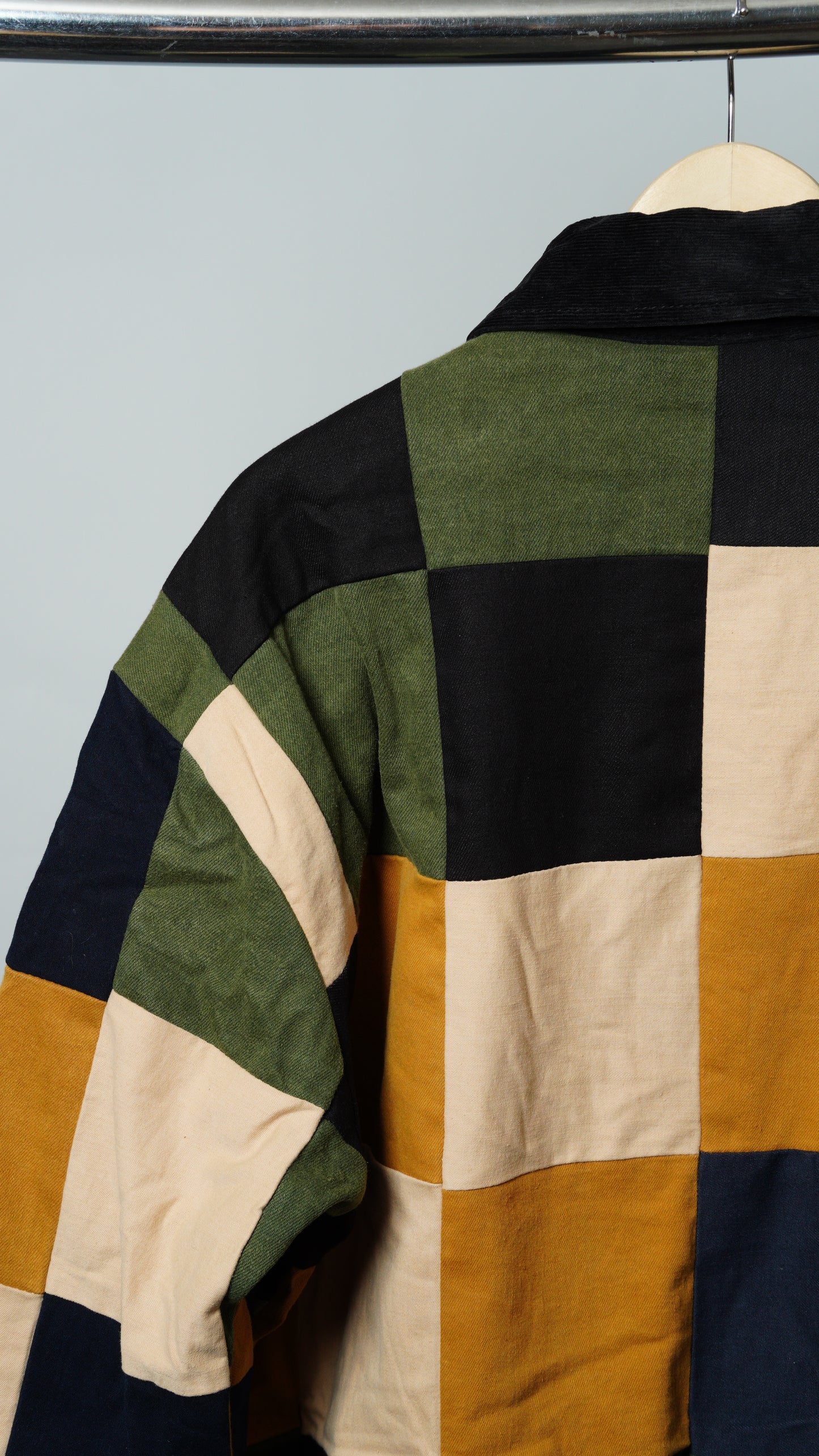 Upcycled Patchwork Jacket Size L
