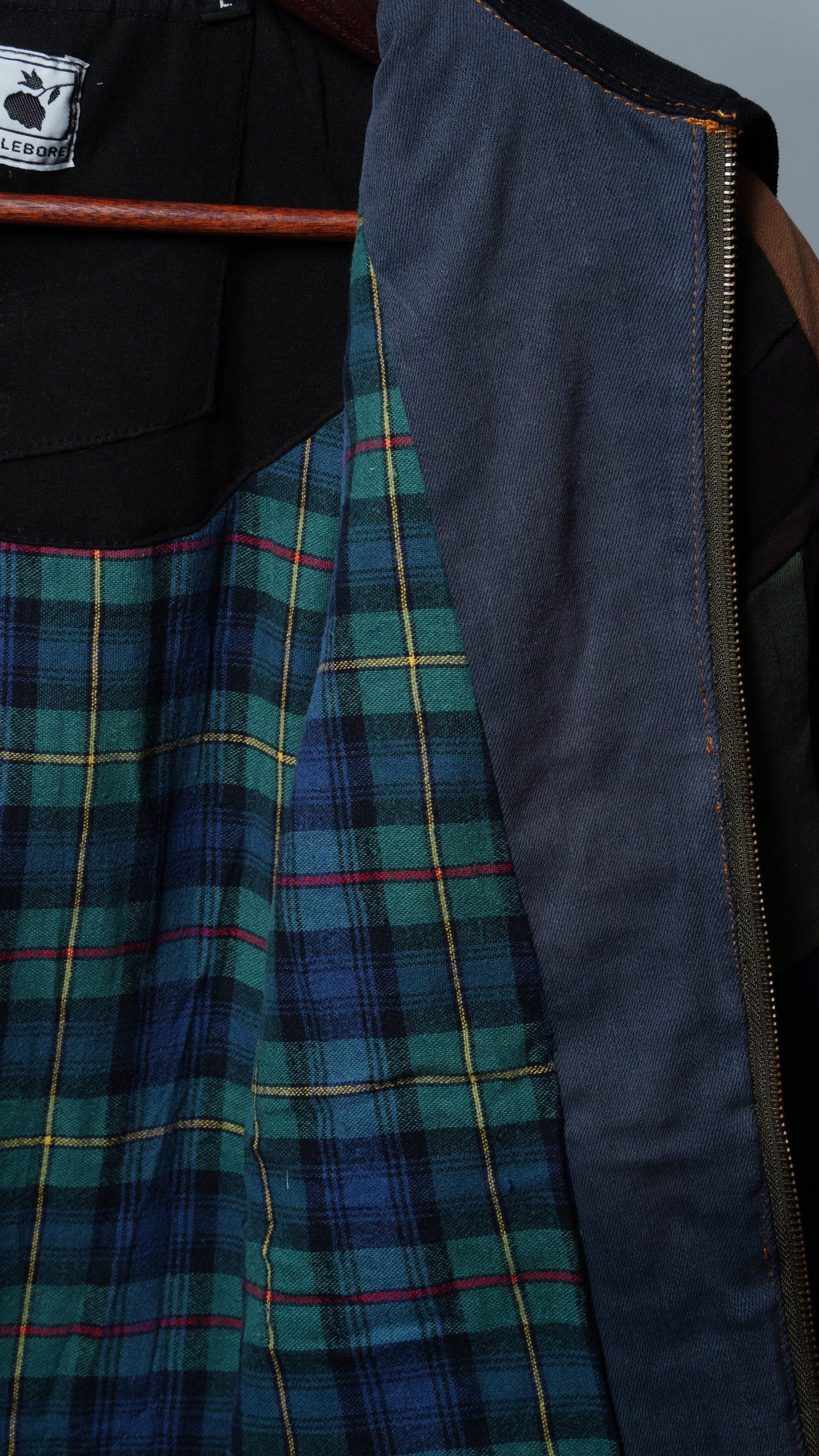 Upcycled Patchwork Jacket Size L