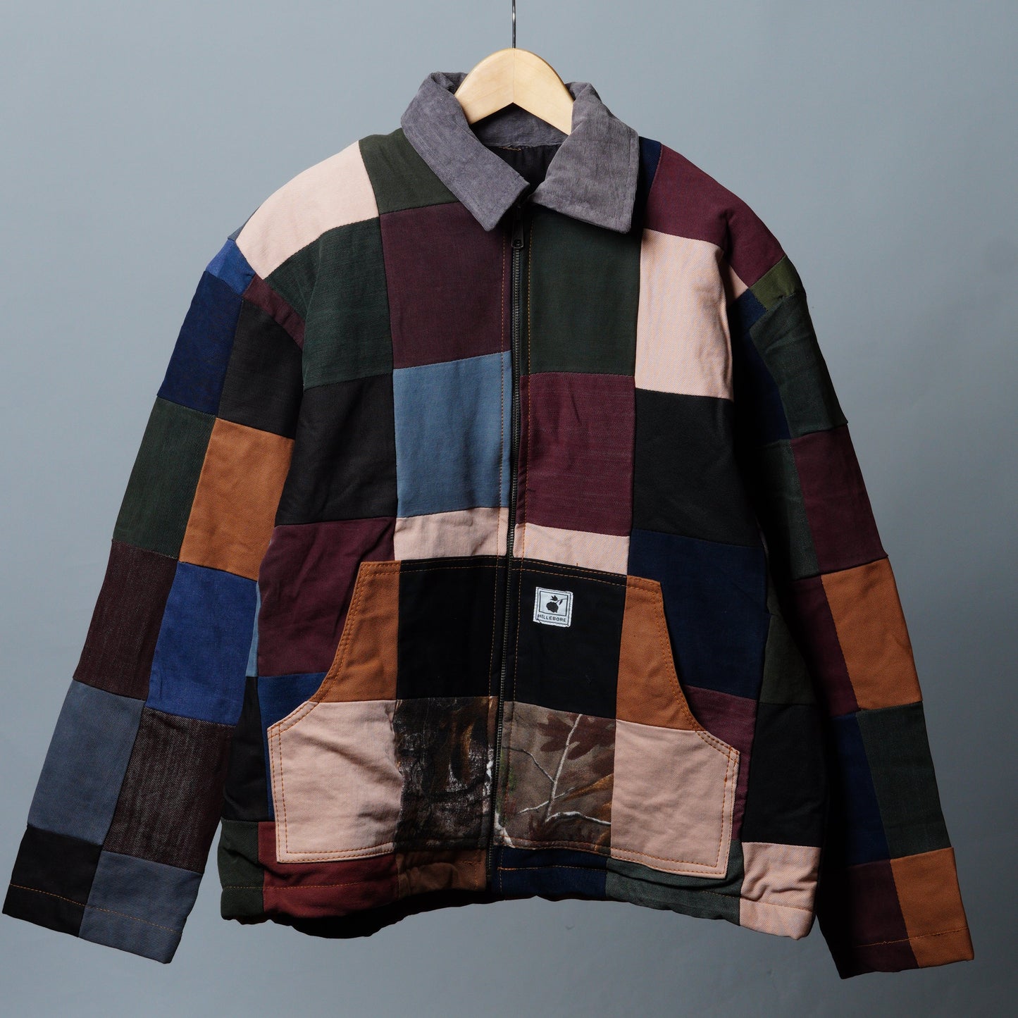 Upcycled Patchwork Jacket Size M