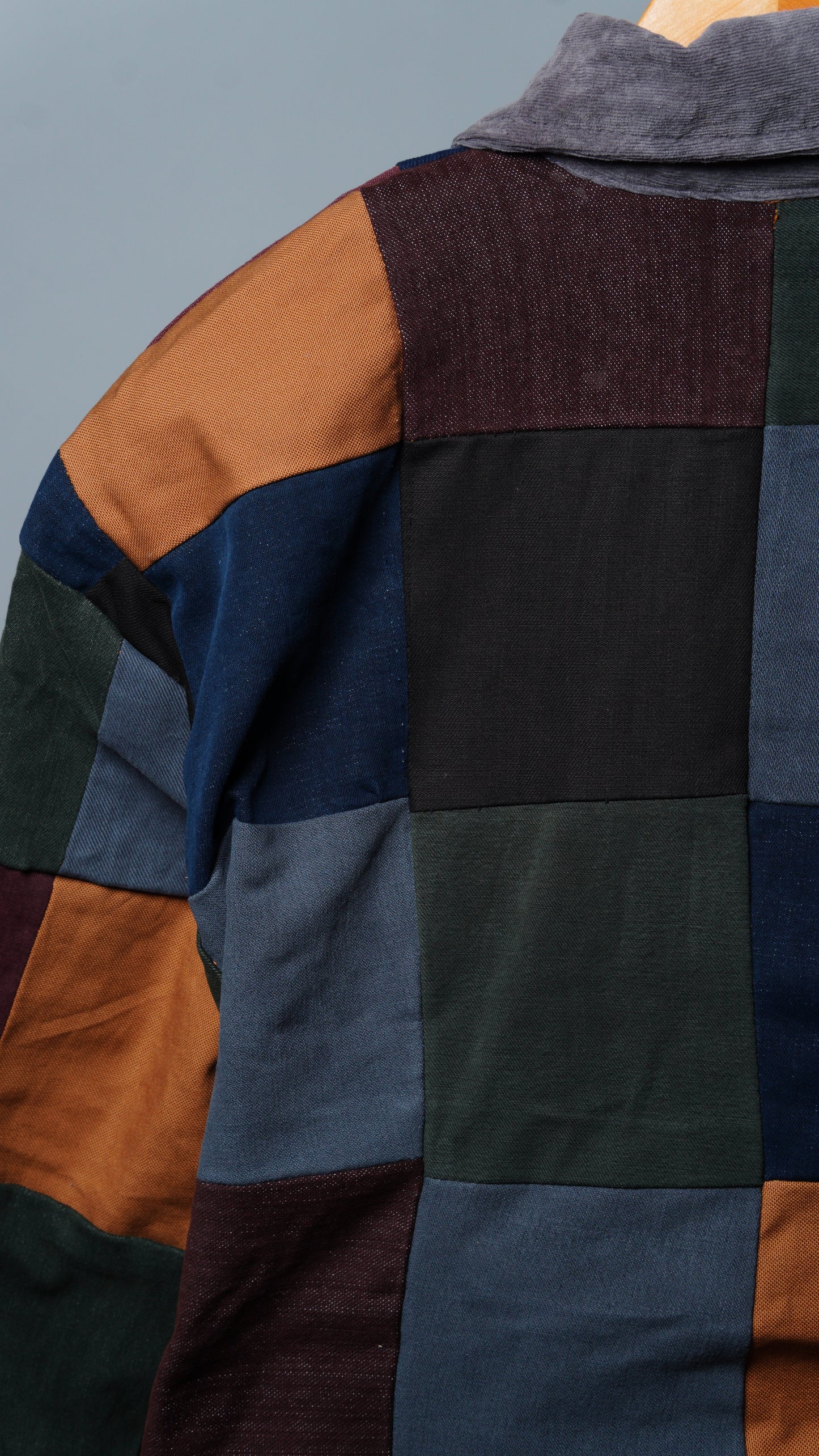 Upcycled Patchwork Jacket Size M