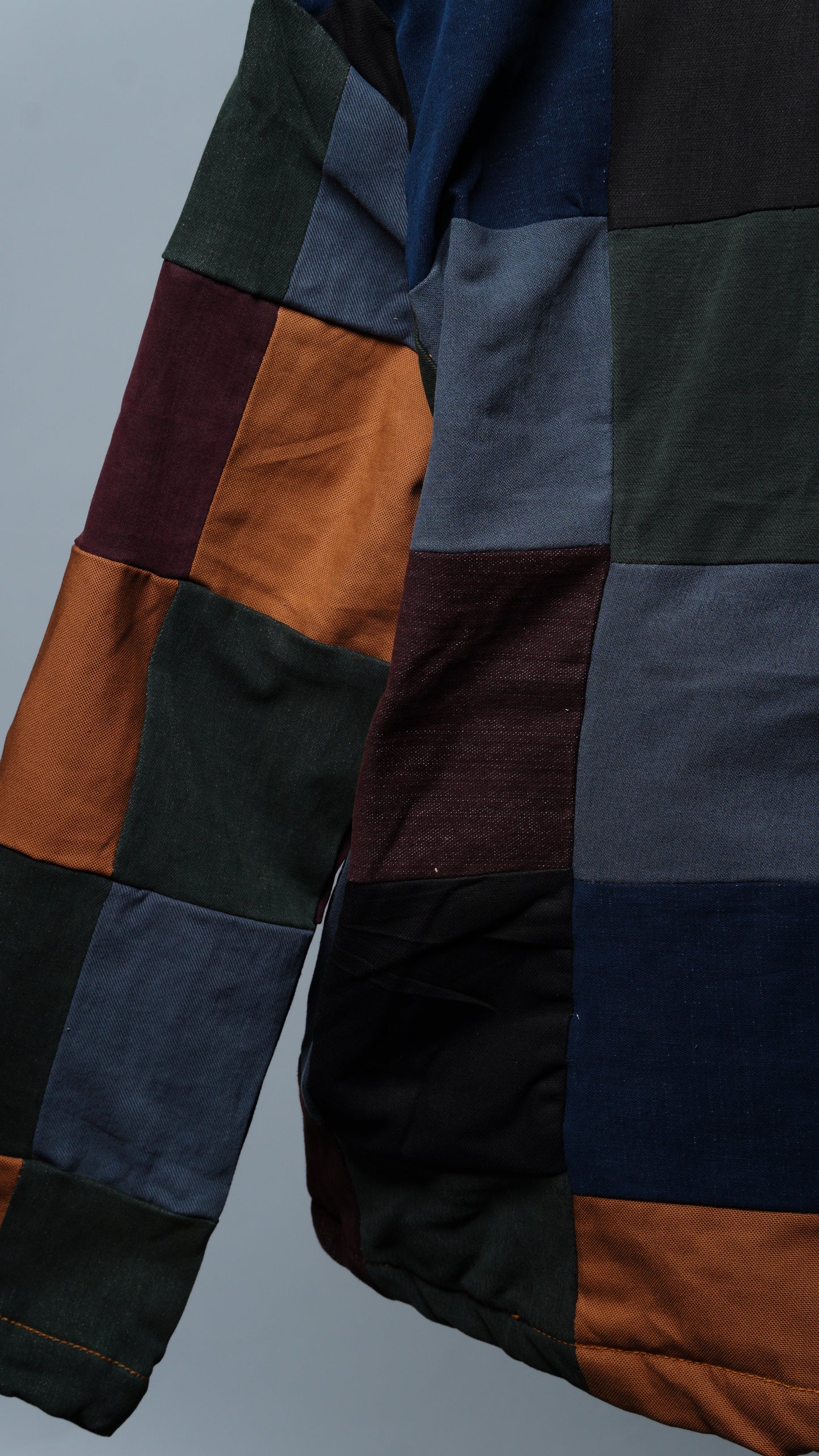 Upcycled Patchwork Jacket Size M