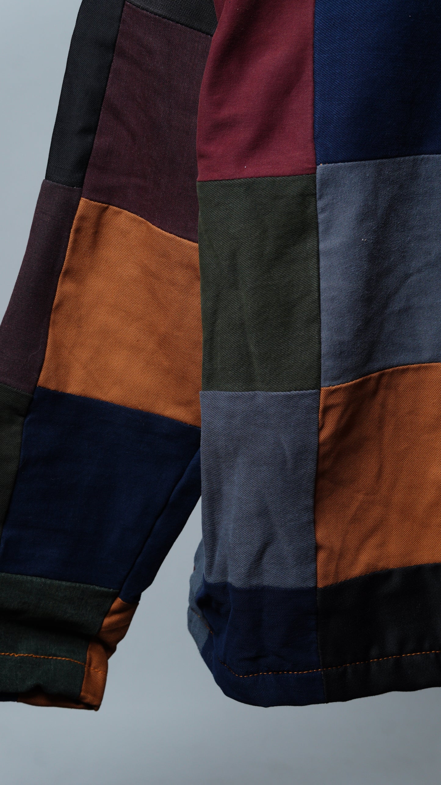 Upcycled Patchwork Jacket Size S