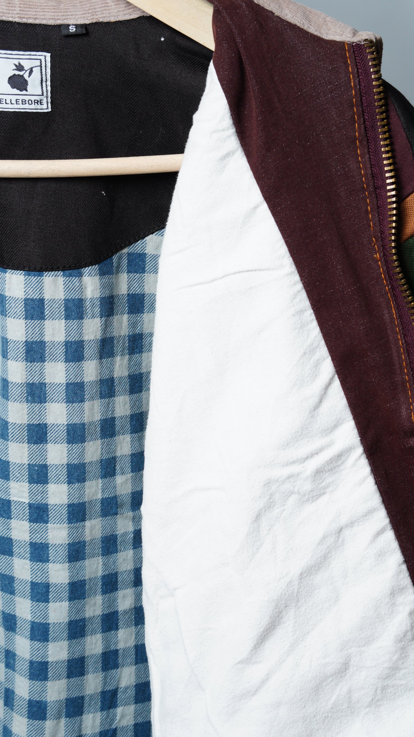 Upcycled Patchwork Jacket Size S