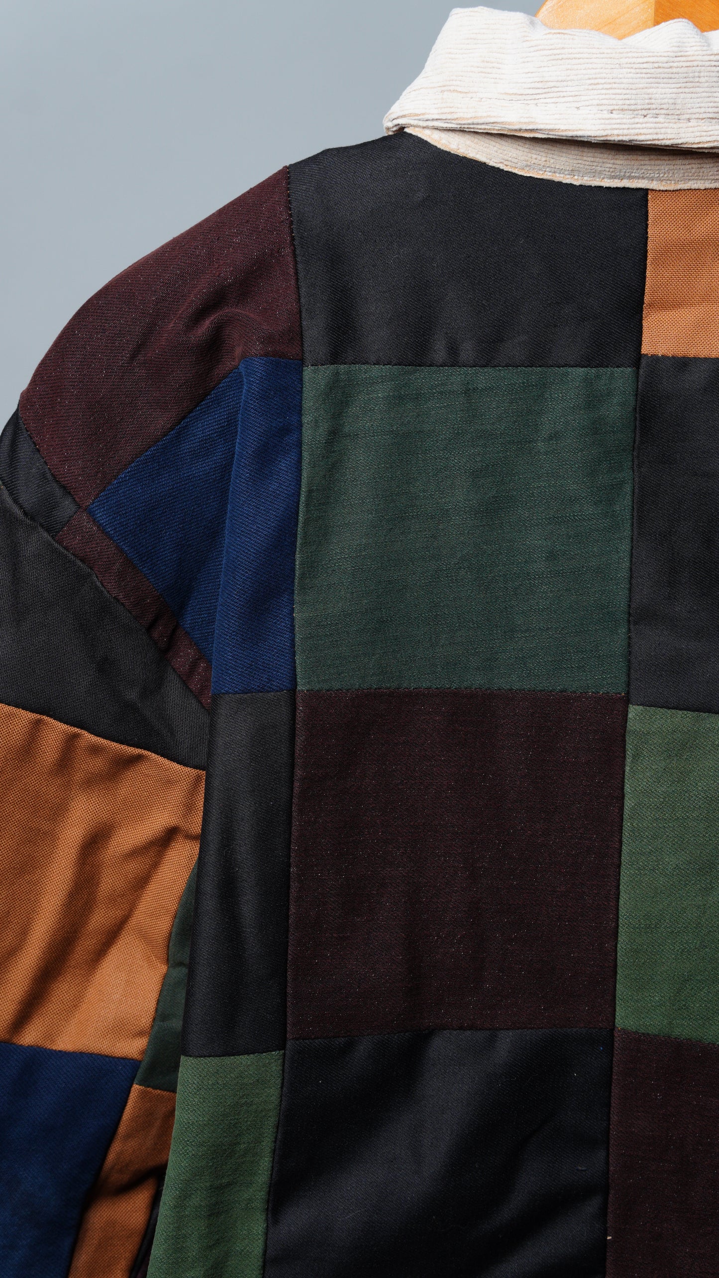 Upcycled Patchwork Jacket Size S