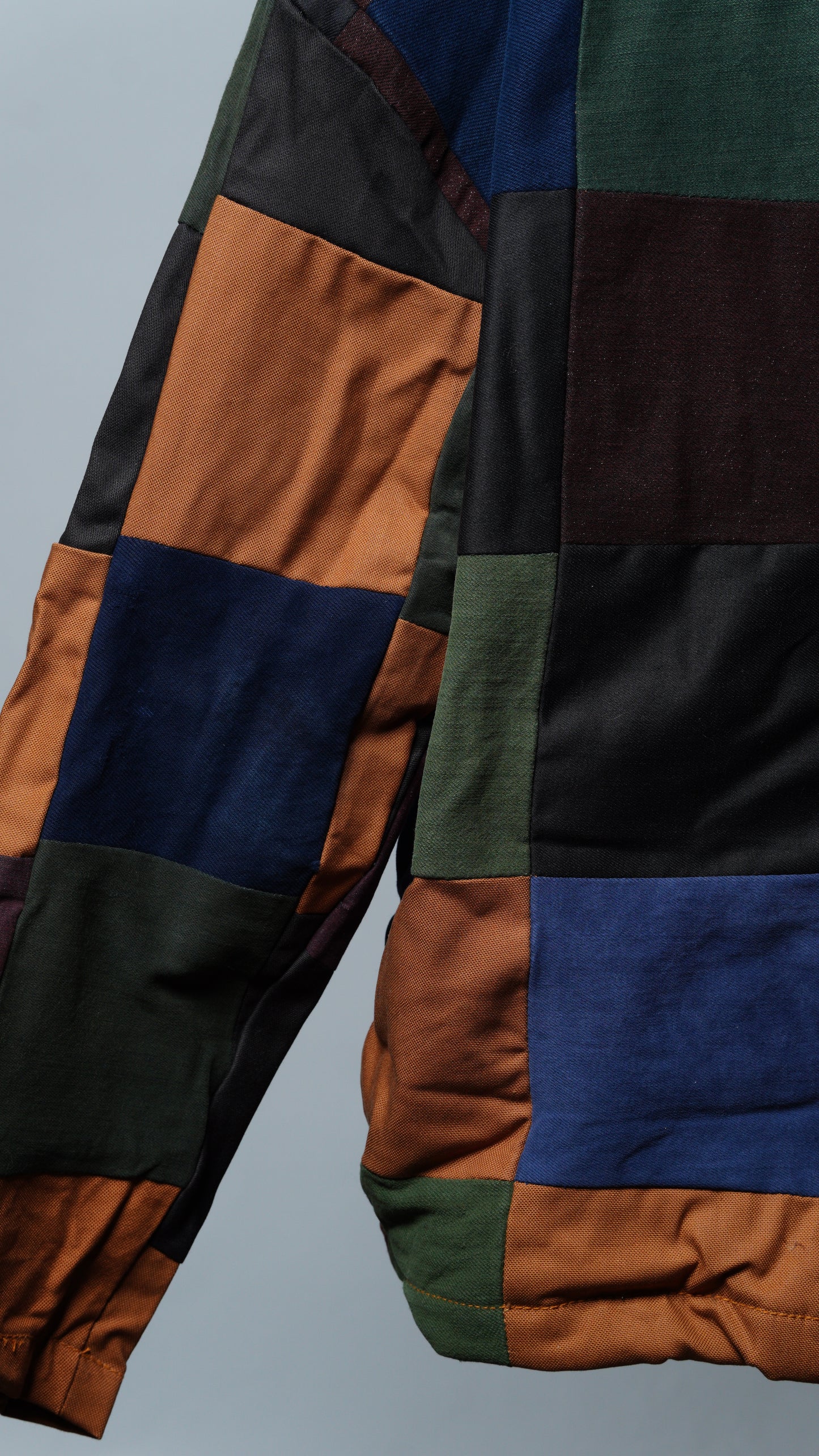 Upcycled Patchwork Jacket Size S