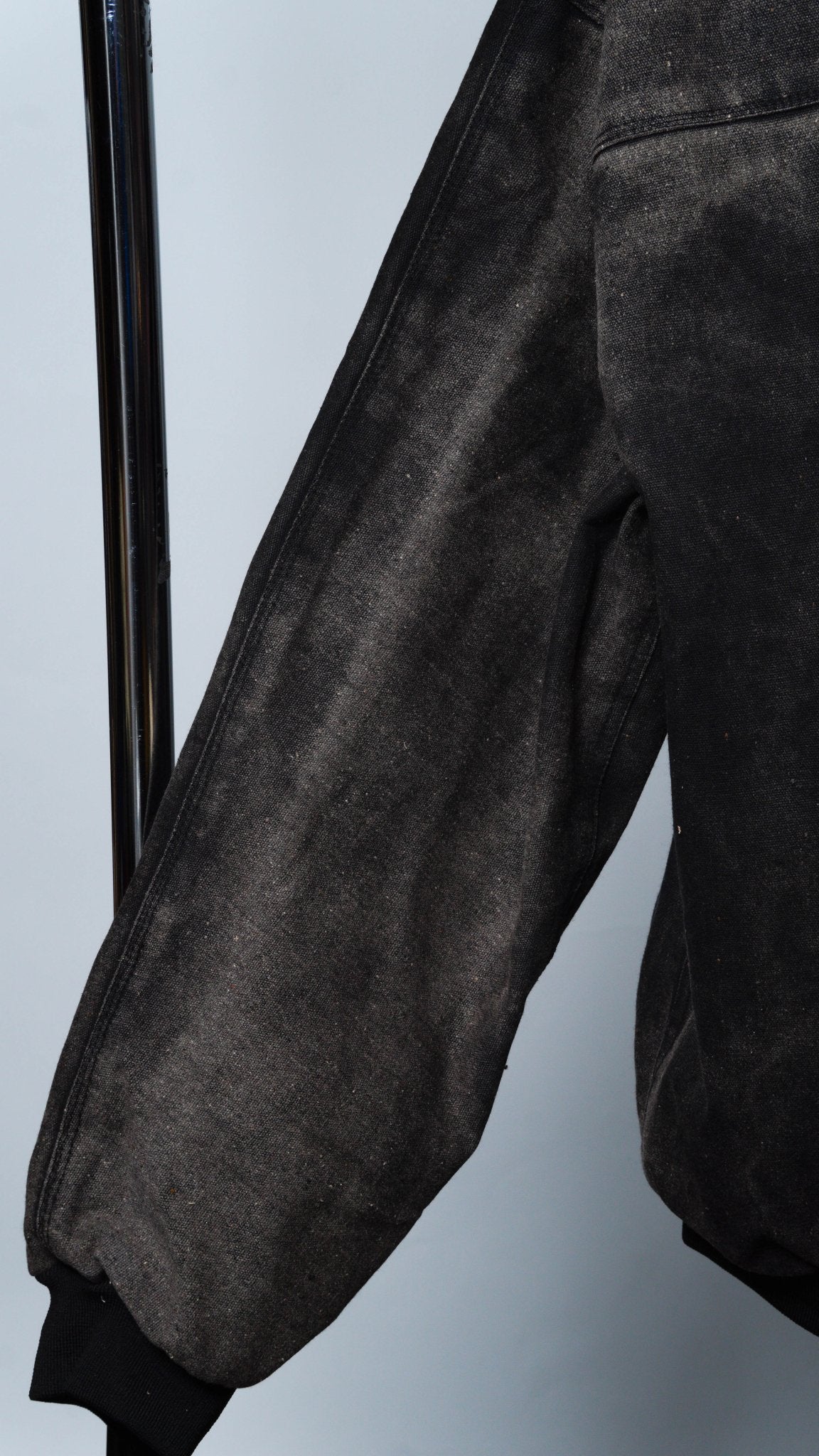 Acid Wash Hooded Jacket - The Hellebore Shop