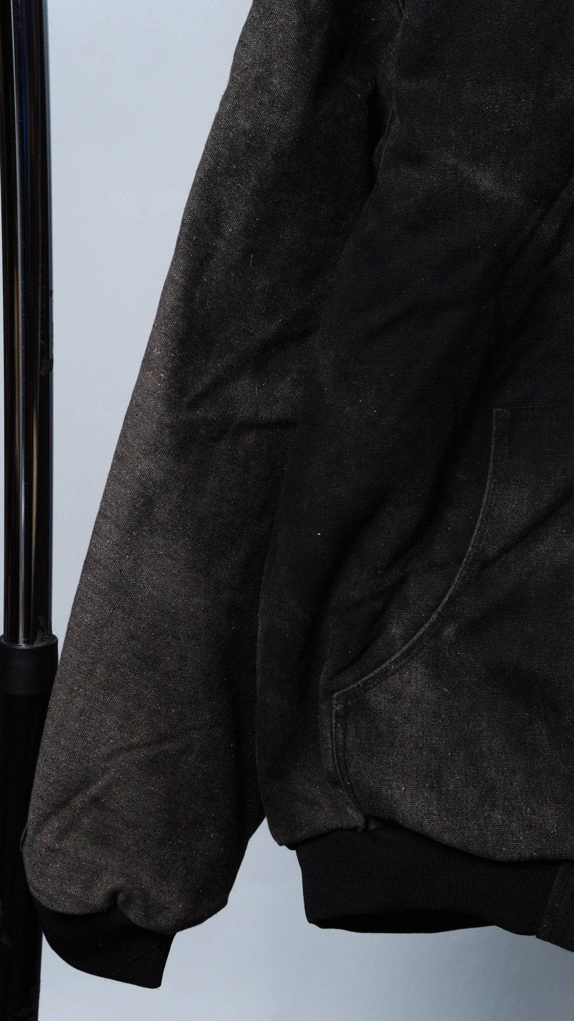 Acid Wash Hooded Jacket - The Hellebore Shop