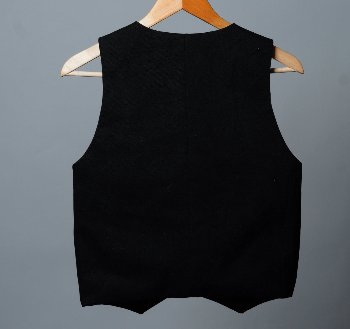 Denim Grommet Lace Up Vest - The Hellebore Shop