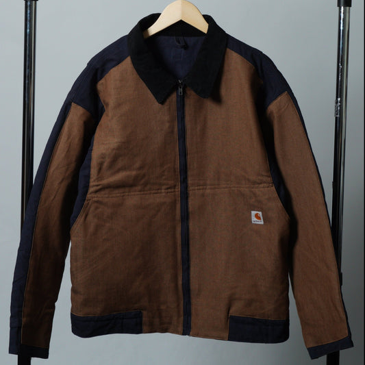 Two - tone Colorblock Jacket Size M/L - The Hellebore Shop