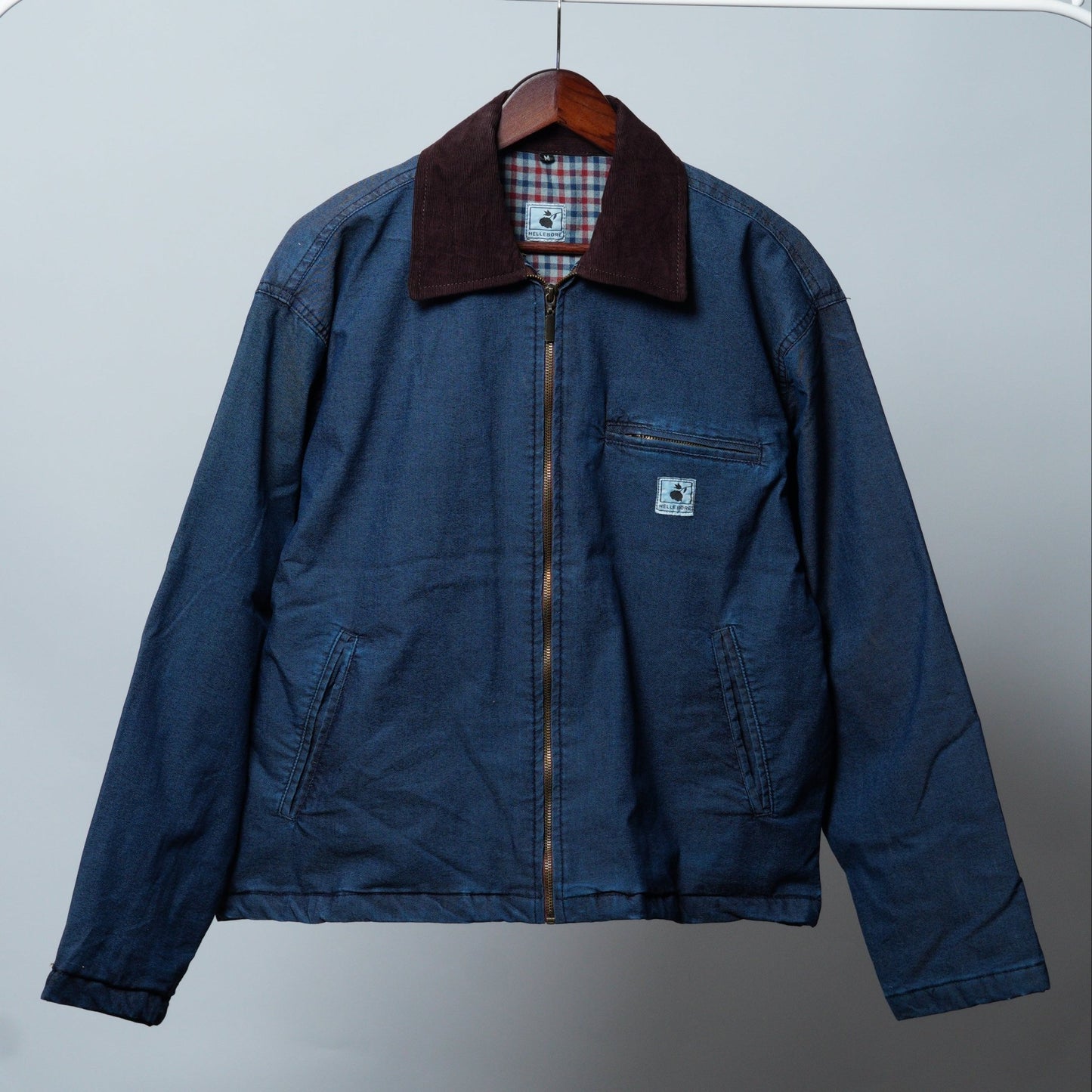 Upcycled Denim Jacket - The Hellebore Shop