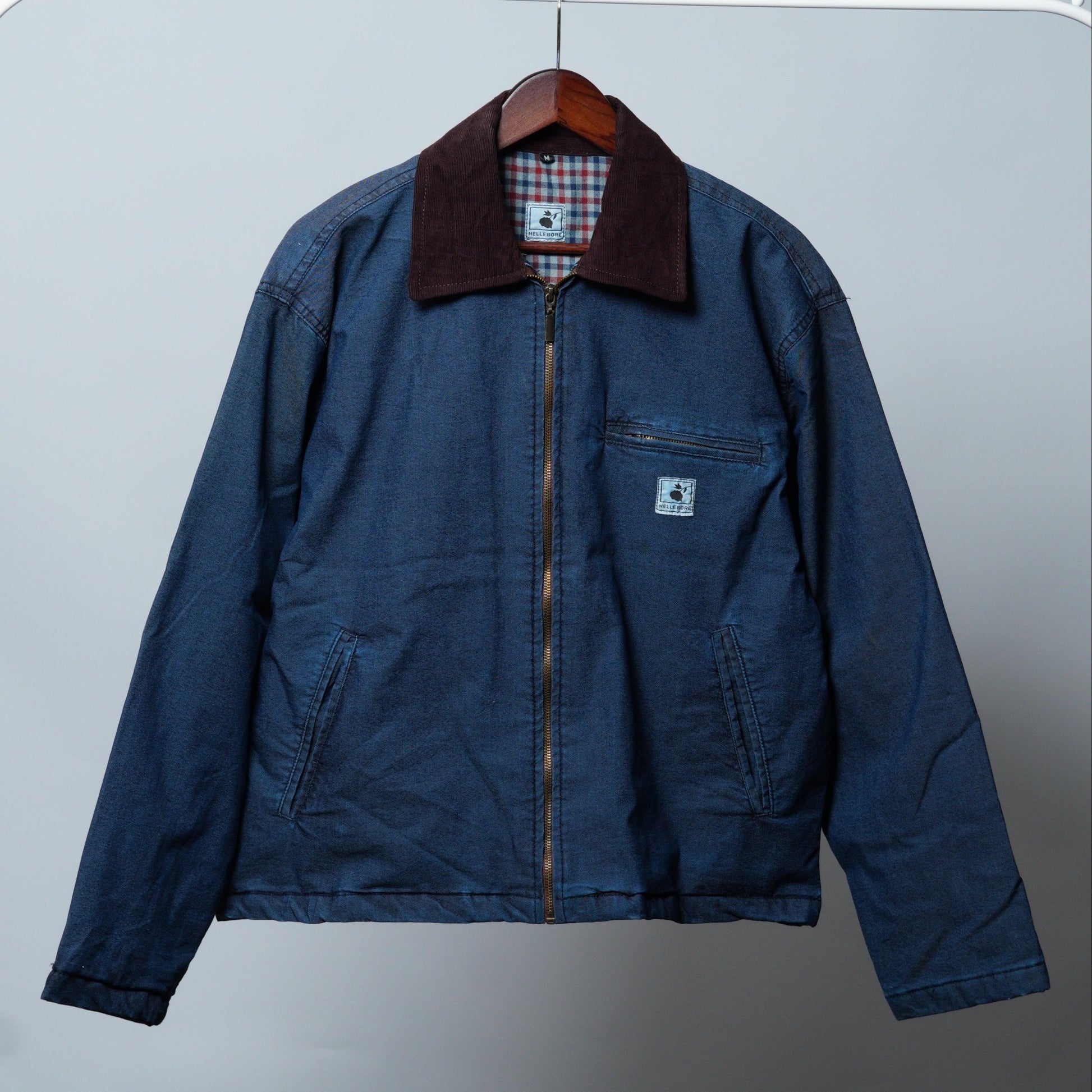 Upcycled Denim Jacket - The Hellebore Shop