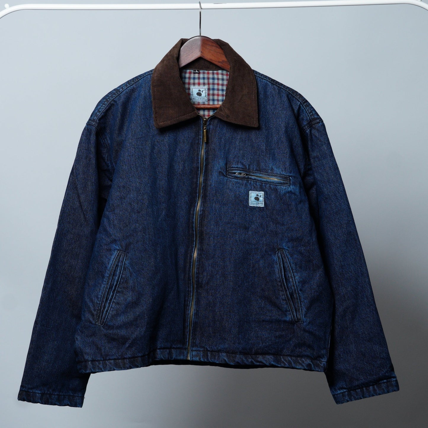 Upcycled Denim Jacket - The Hellebore Shop