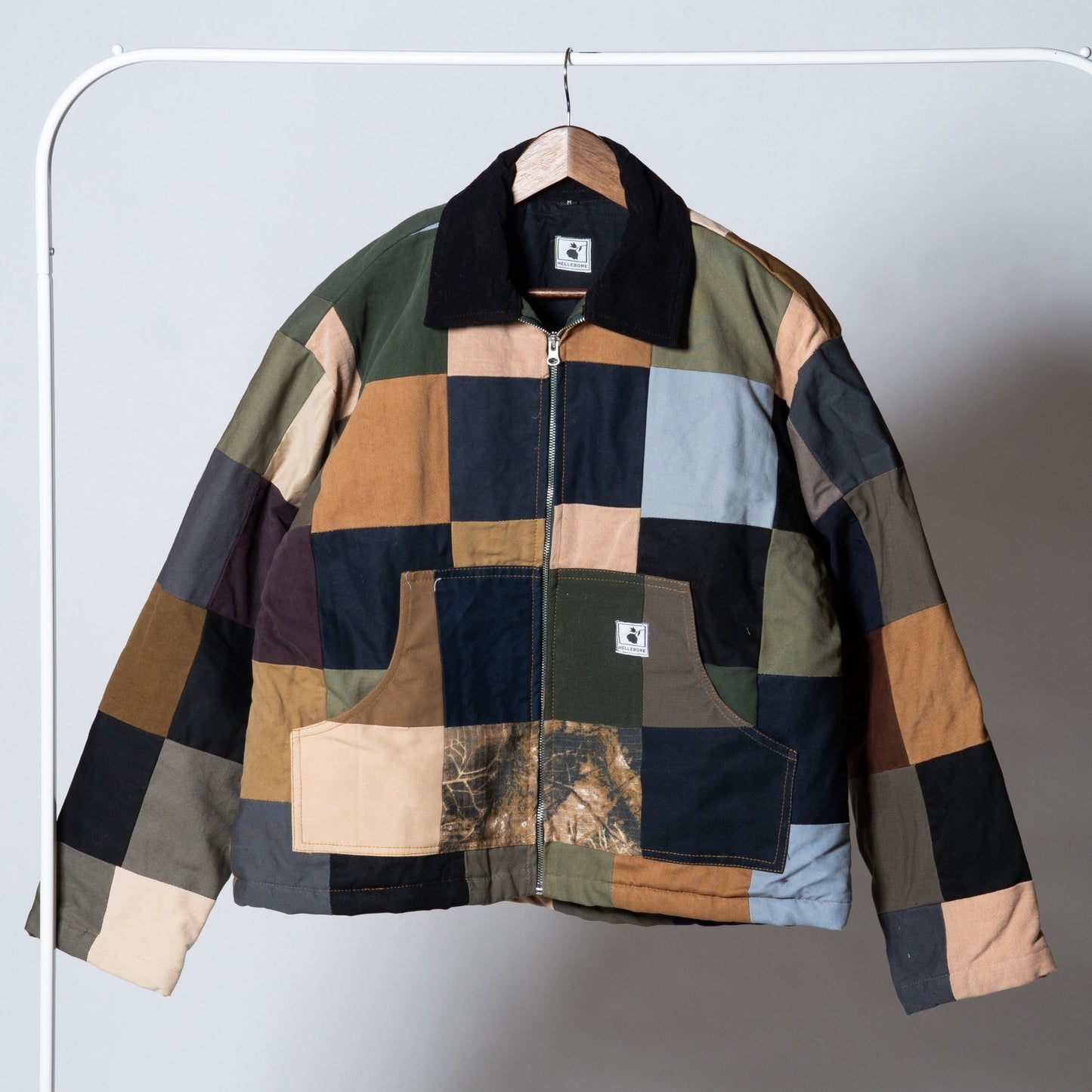Upcycled Patchwork Jacket - The Hellebore Shop