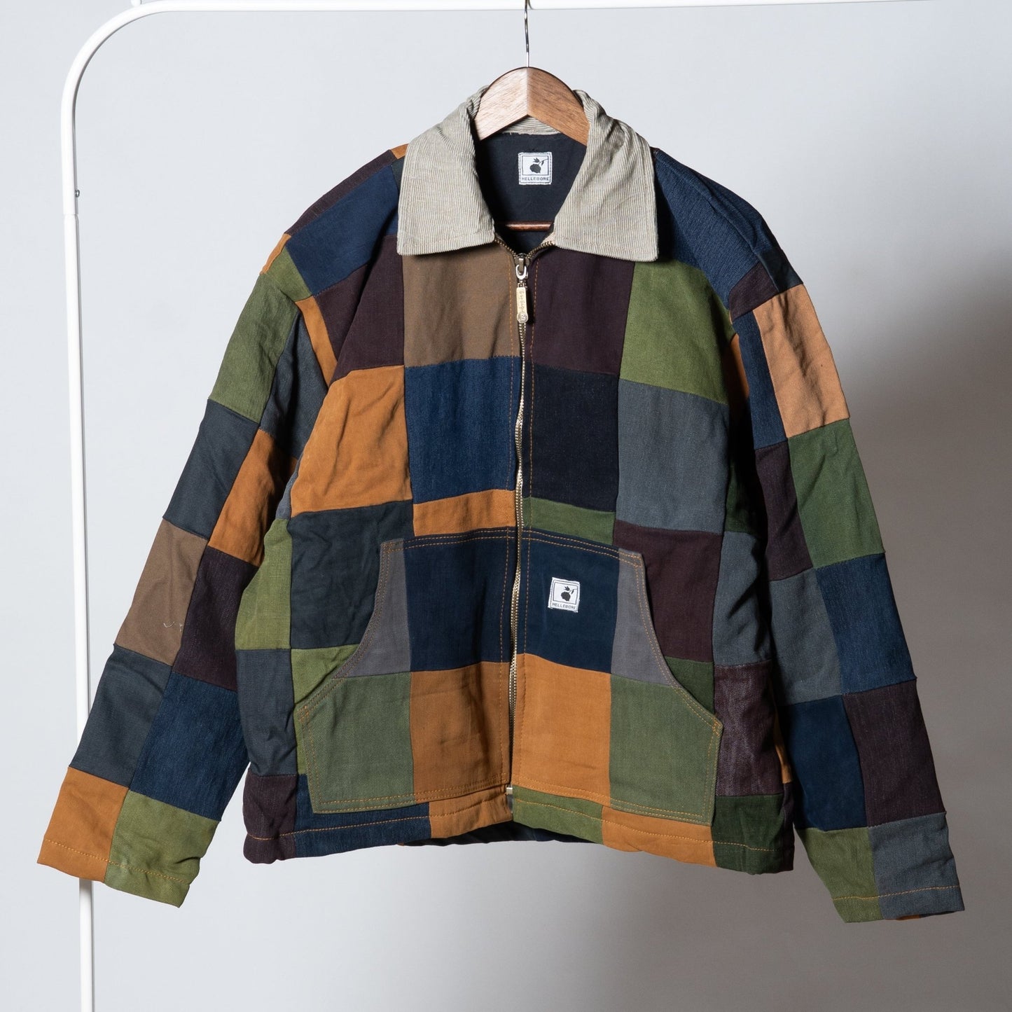 Upcycled Patchwork Jacket - The Hellebore Shop