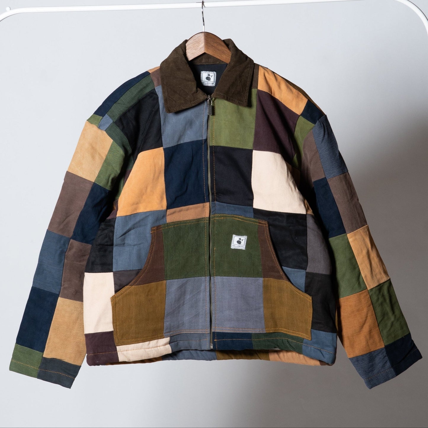 Upcycled Patchwork Jacket - The Hellebore Shop