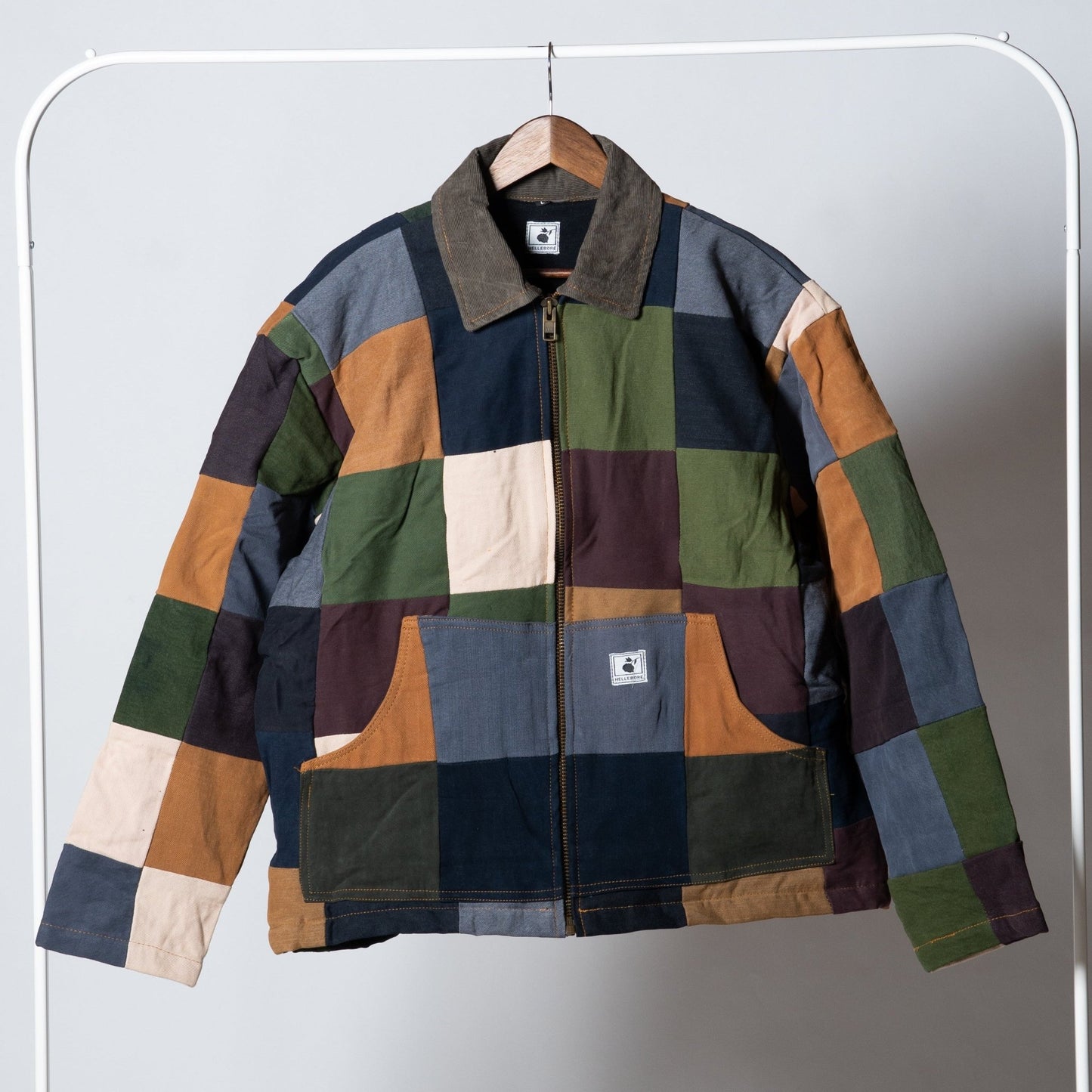 Upcycled Patchwork Jacket - The Hellebore Shop