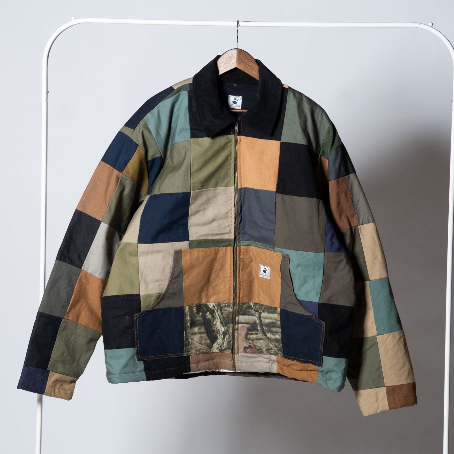 Upcycled Patchwork Jacket - The Hellebore Shop