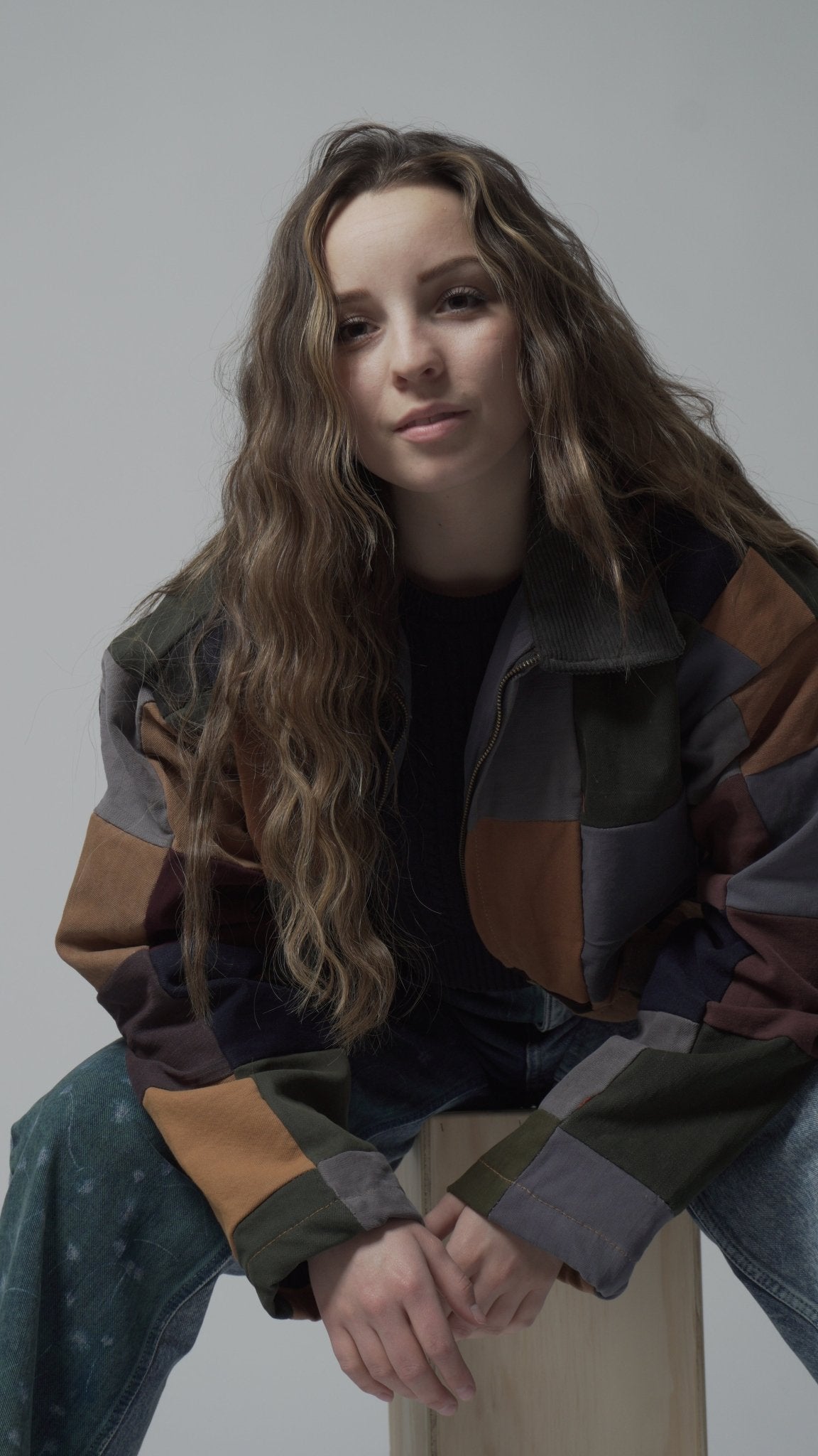 Upcycled Patchwork Jacket - The Hellebore Shop