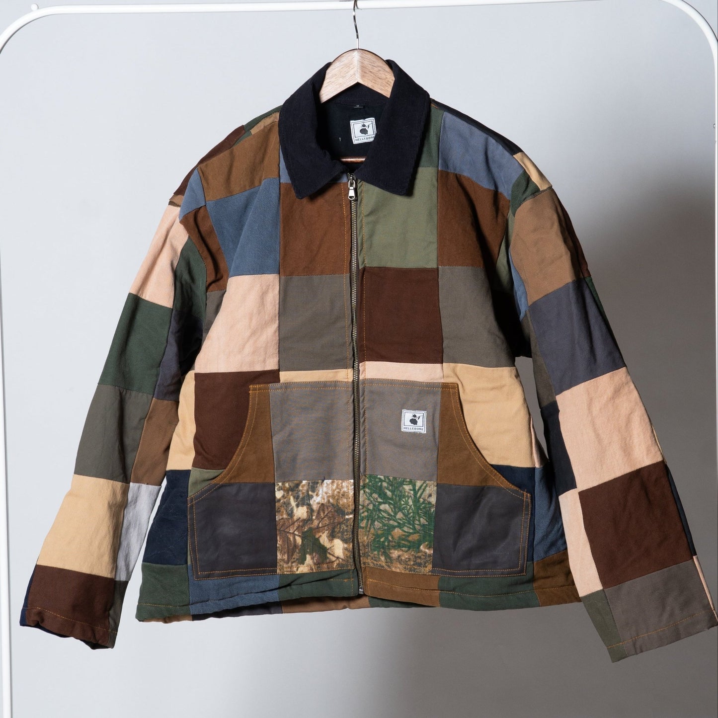 Upcycled Patchwork Jacket - The Hellebore Shop