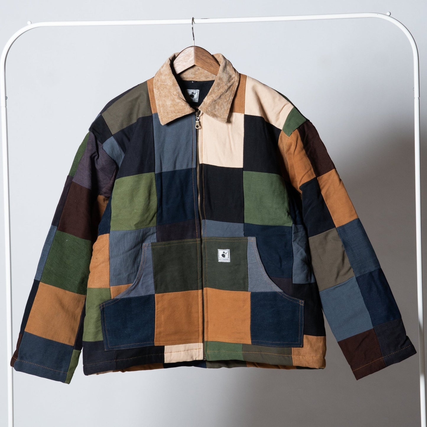 Upcycled Patchwork Jacket - The Hellebore Shop