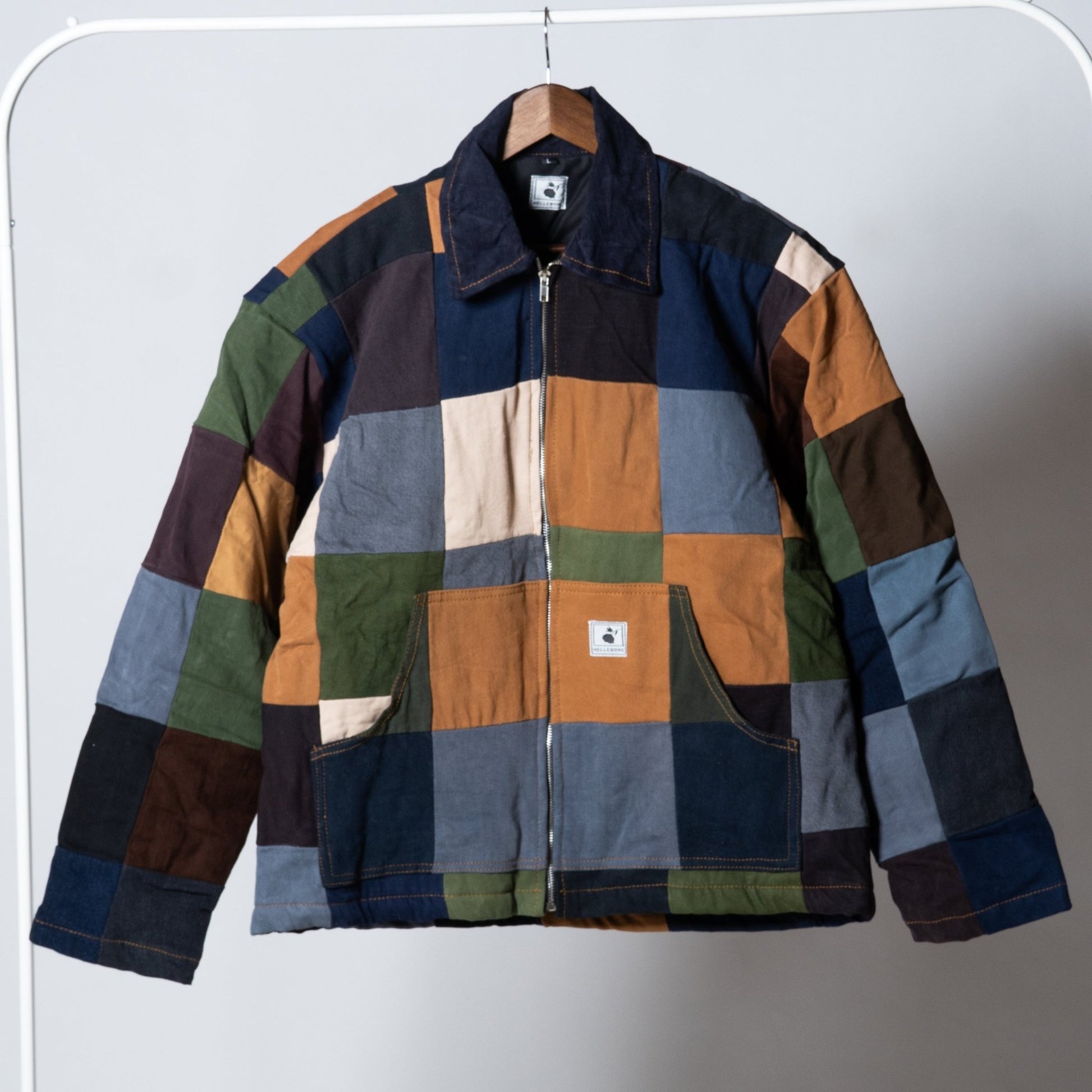 Upcycled Patchwork Jacket - The Hellebore Shop