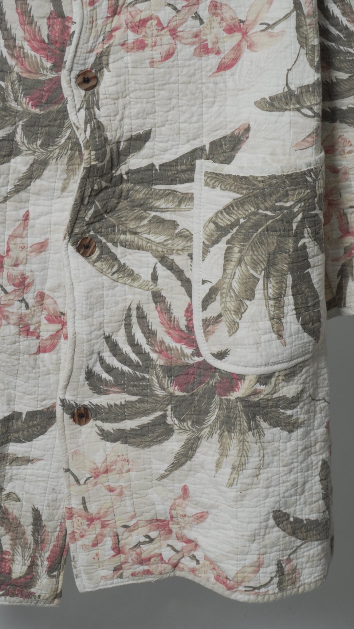 Upcycled Quilt Cocoon Trench Coat - The Hellebore Shop