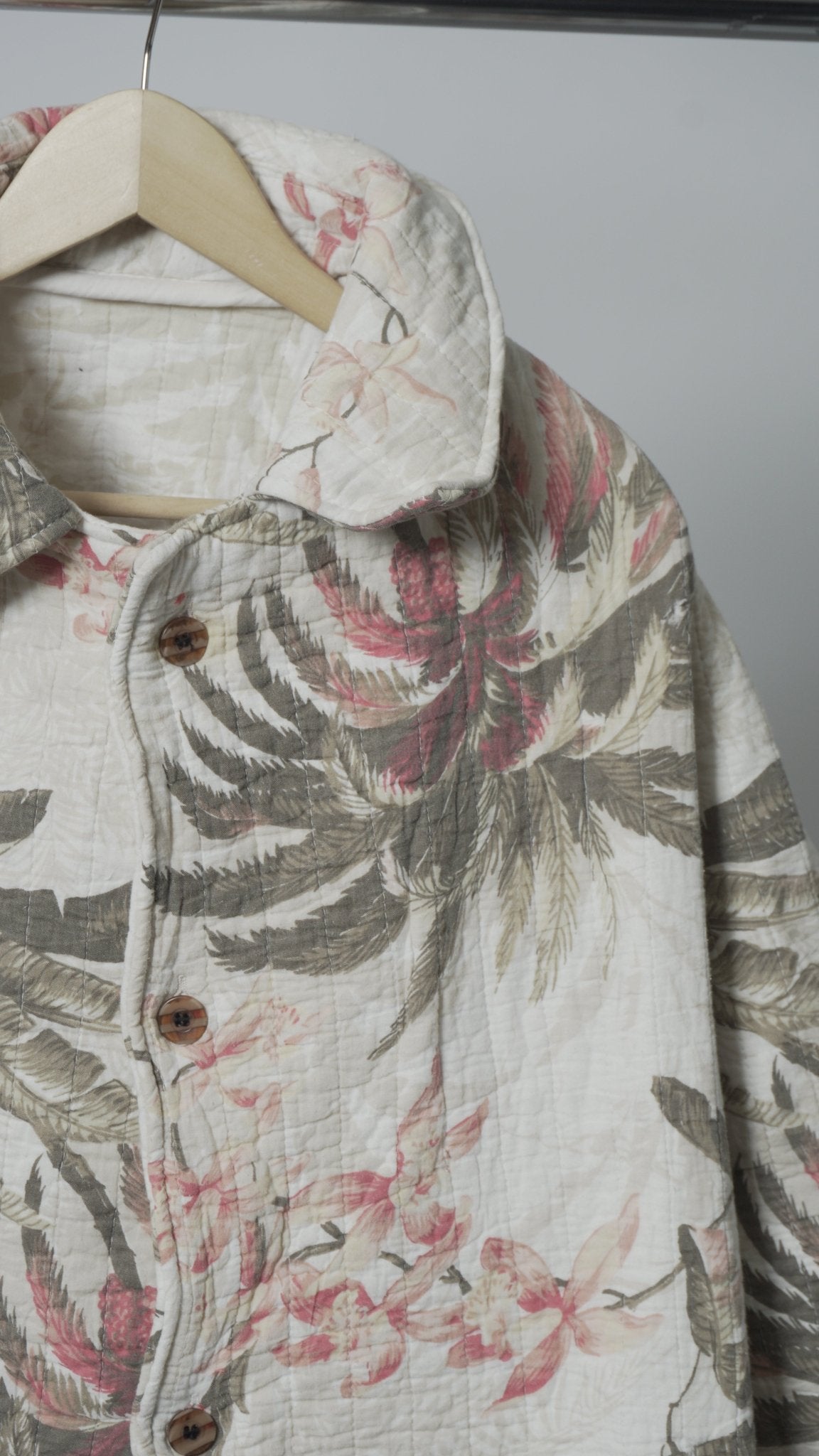Upcycled Quilt Cocoon Trench Coat - The Hellebore Shop