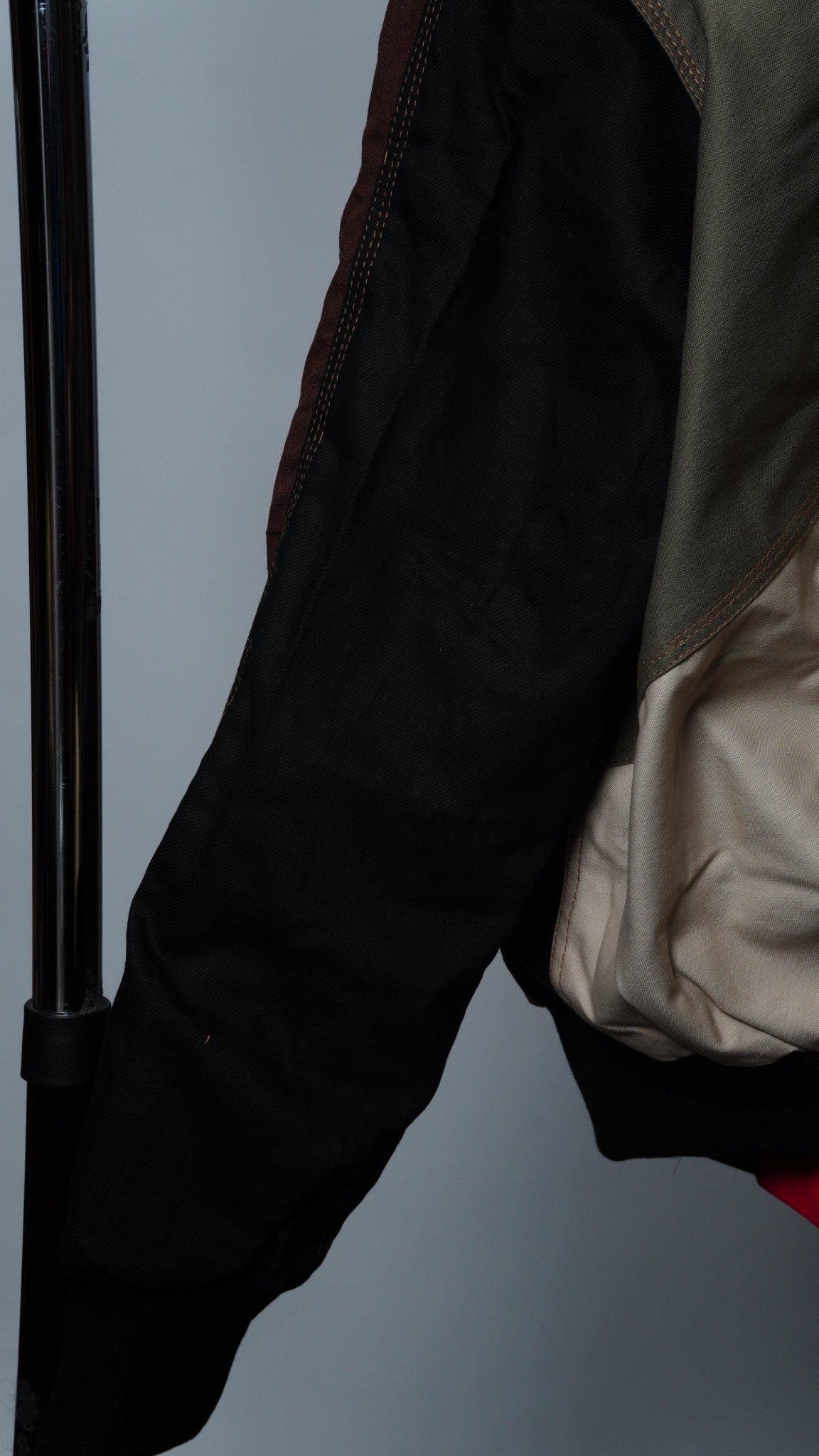 Workwear Colorblock Geometric Jacket Size M - The Hellebore Shop