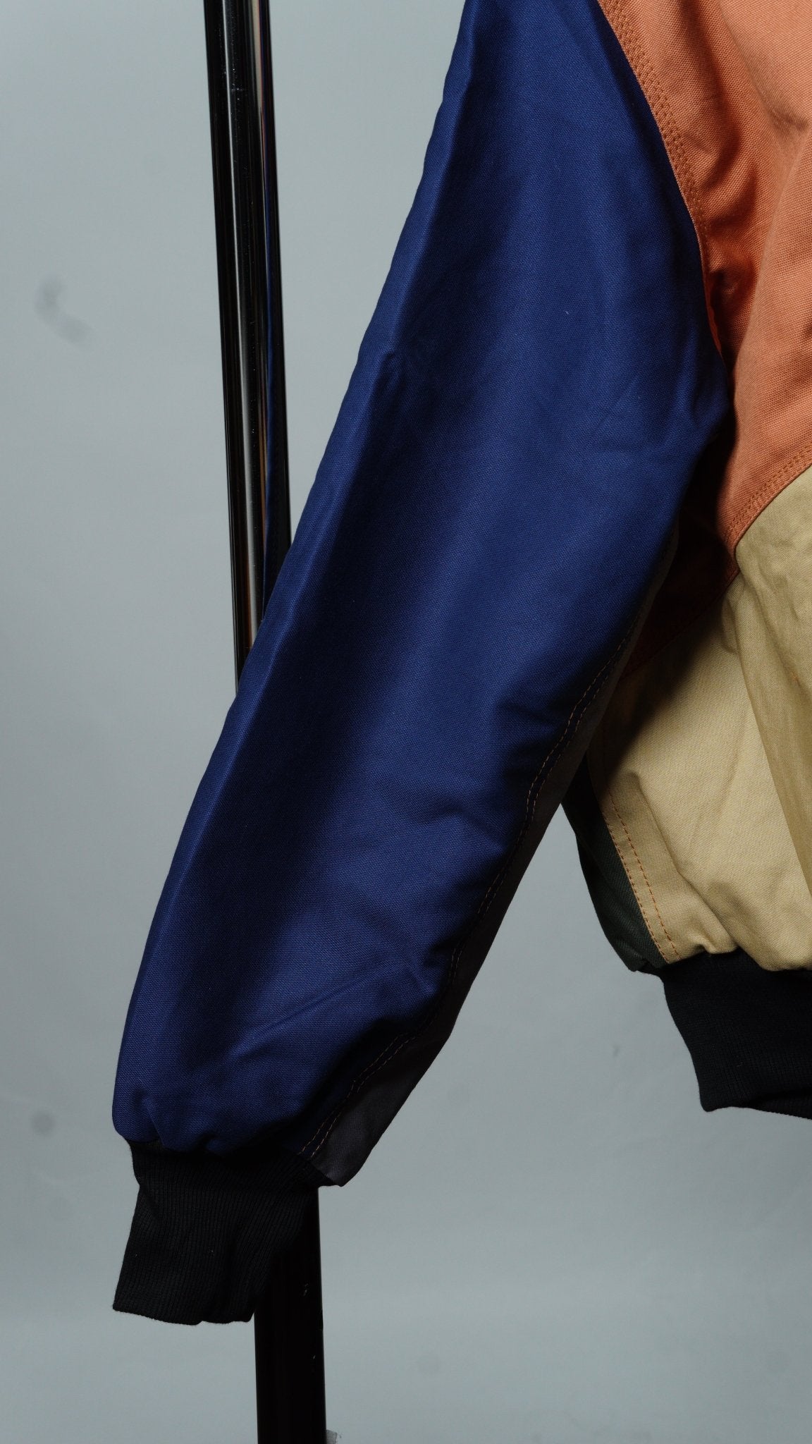Workwear Colorblock Geometric Jacket Size S - The Hellebore Shop