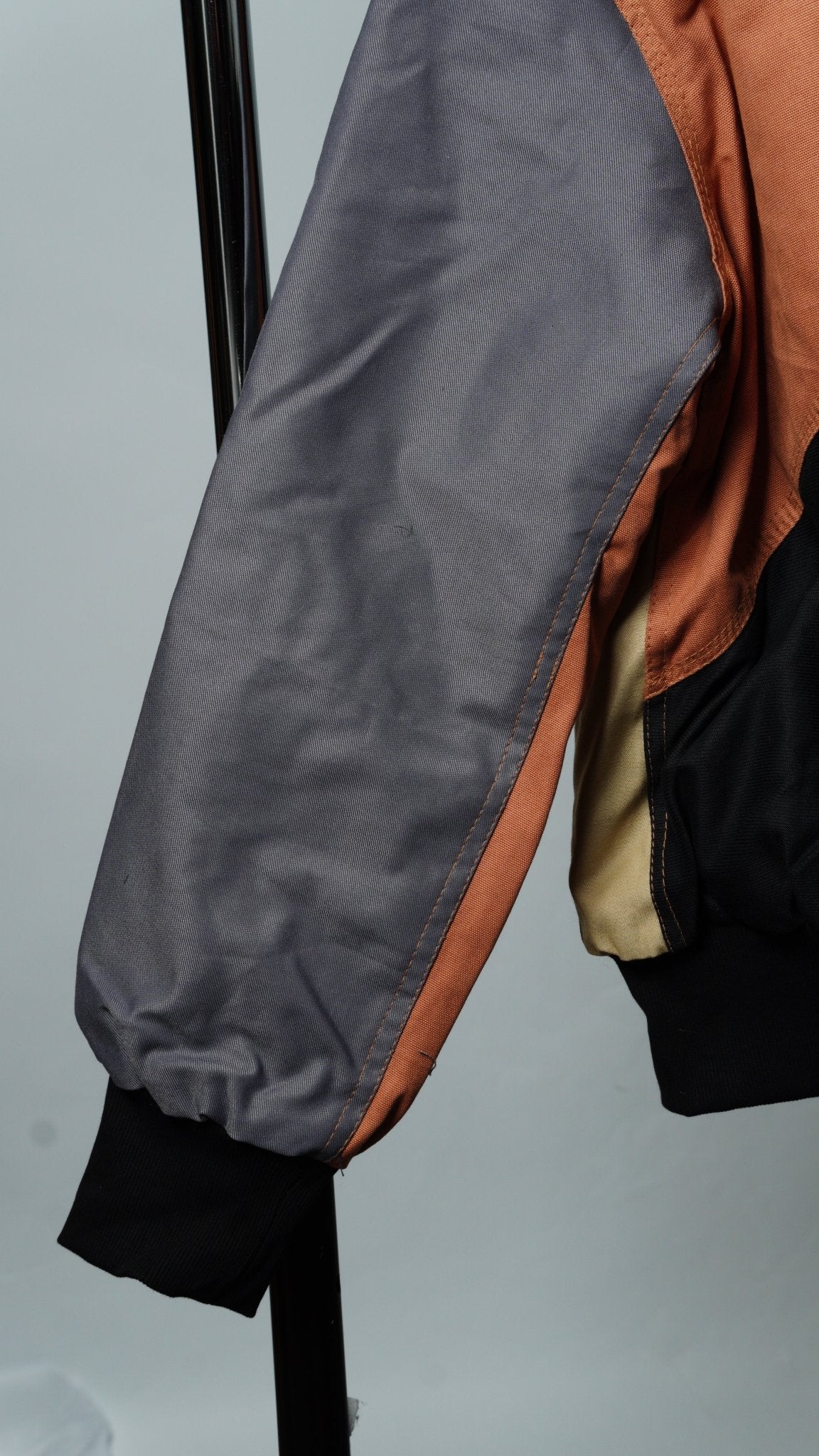 Workwear Colorblock Geometric Jacket Size S - The Hellebore Shop