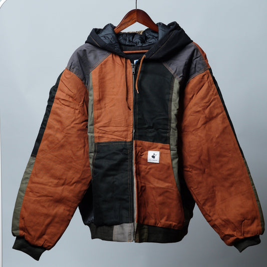Workwear Colorblock Hooded Jacket Size 2XL - The Hellebore Shop