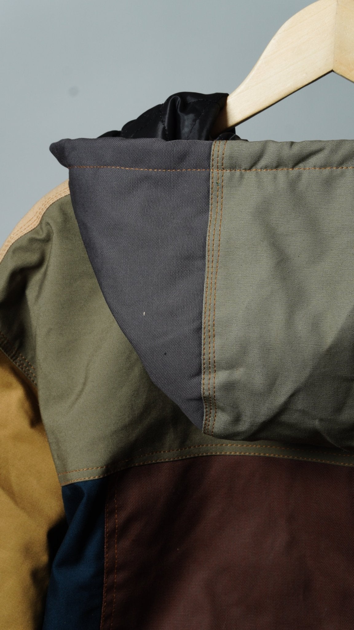 Workwear Colorblock Hooded Jacket Size 2XL - The Hellebore Shop