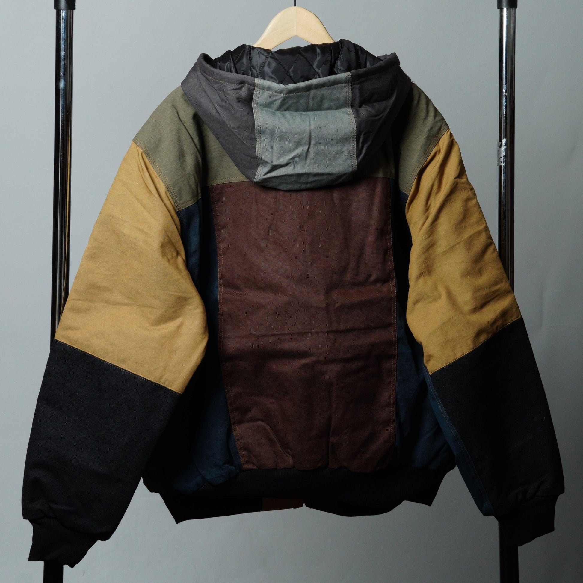 Workwear Colorblock Hooded Jacket Size 2XL - The Hellebore Shop
