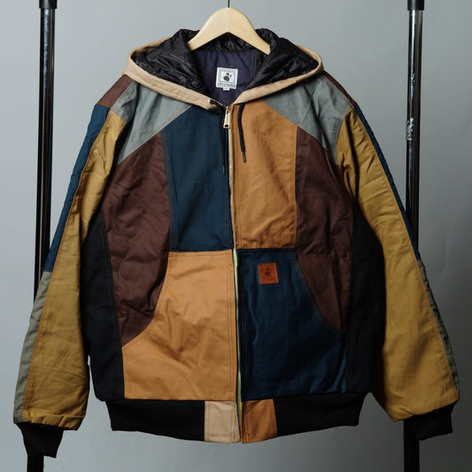 Workwear Colorblock Hooded Jacket Size 2XL - The Hellebore Shop
