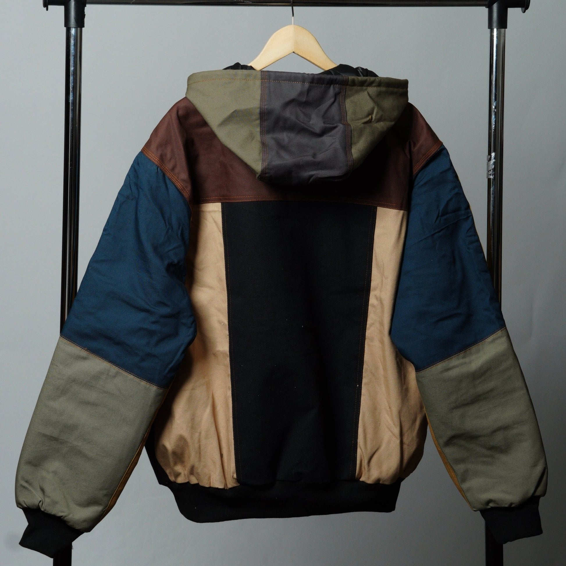 Workwear Colorblock Hooded Jacket Size 2XL - The Hellebore Shop