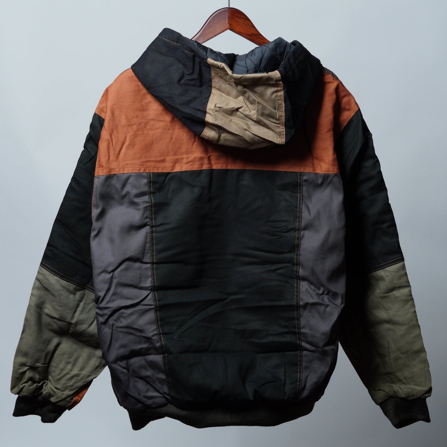 Workwear Colorblock Hooded Jacket Size 2XL - The Hellebore Shop