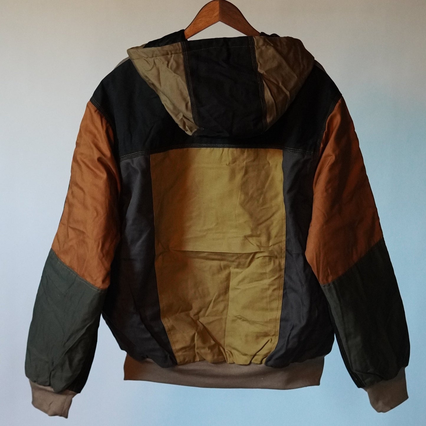 Workwear Colorblock Hooded Jacket Size 2XL - The Hellebore Shop